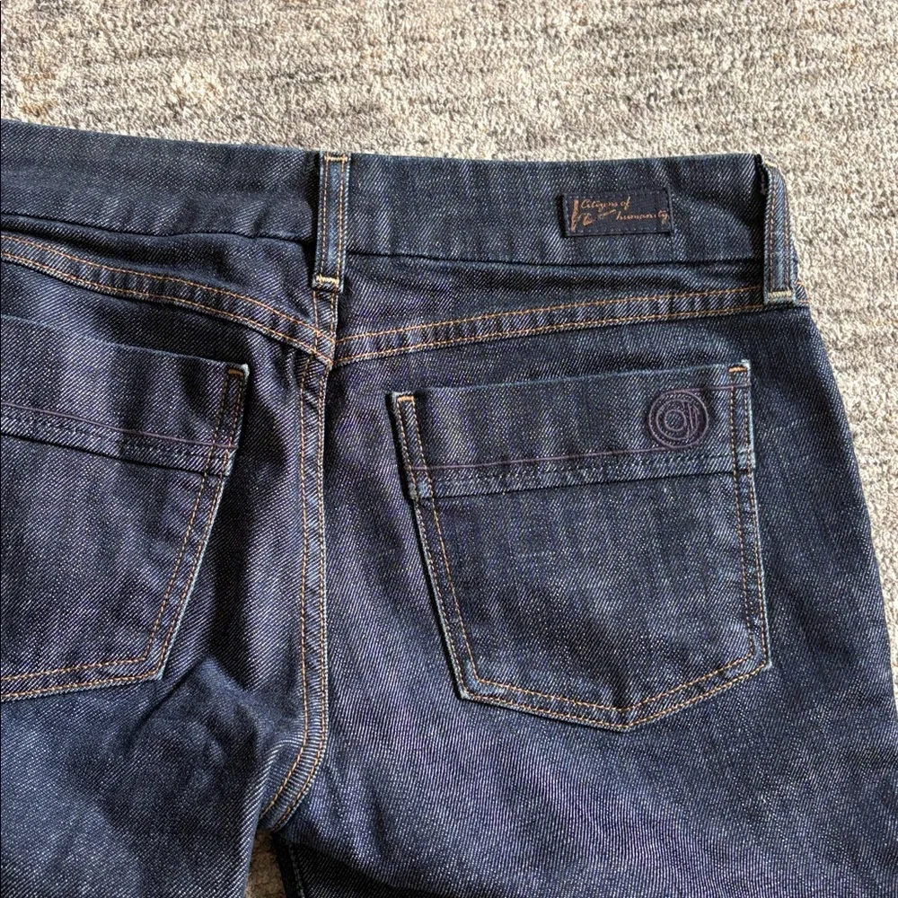 Citizens of humanity women’s size 27 Dark Blue Denim Shorts - Bermuda